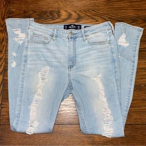Hollister High Rise Super Skinny Jeans 7S